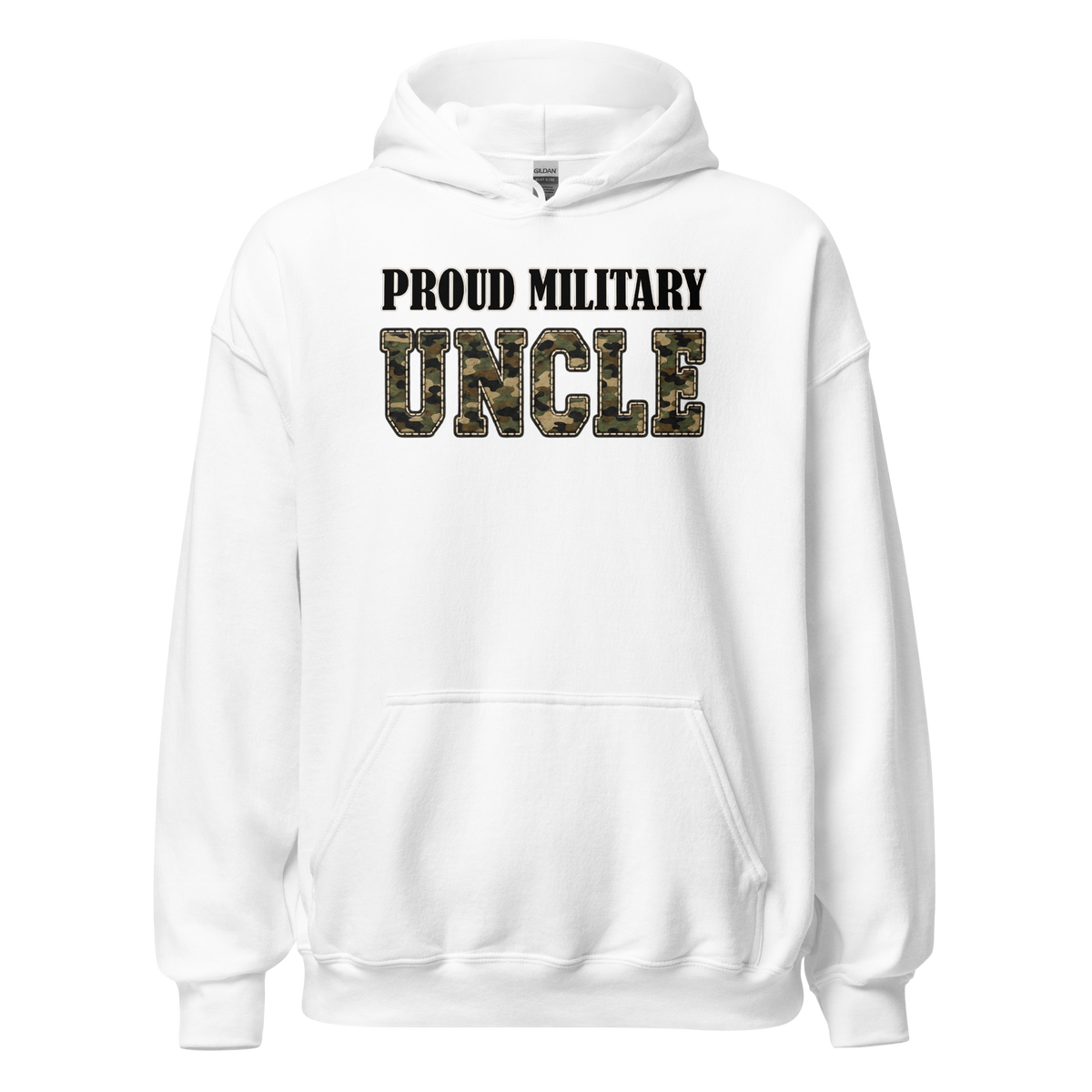 Proud Military Uncle Hoodie