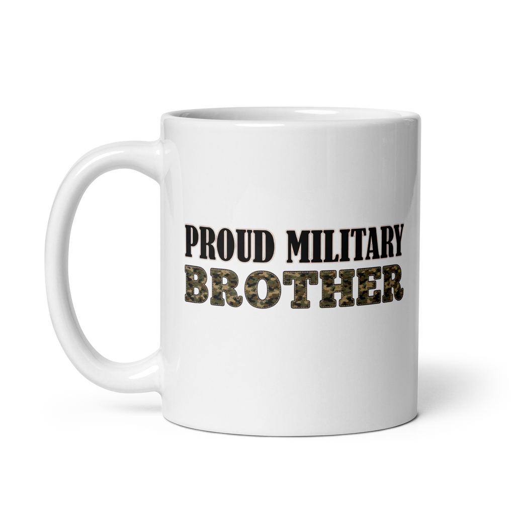 Proud Military Brother Mug