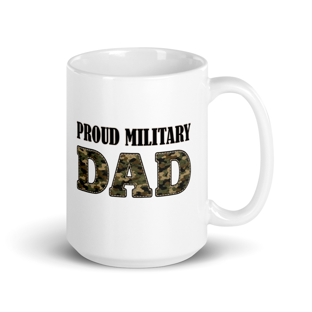 Proud Military Dad Mug